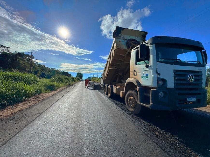 Governo de RO conclui pavimentação asfáltica de 8,2 quilômetros na RO-257, em Ariquemes