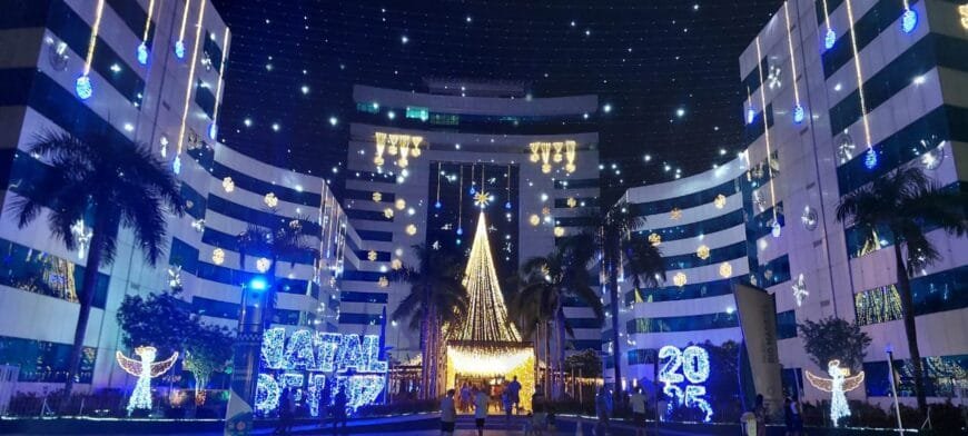 Decoração “Natal de Luz” no Palácio Rio Madeira estará disponível para visitação até o dia 11 de janeiro