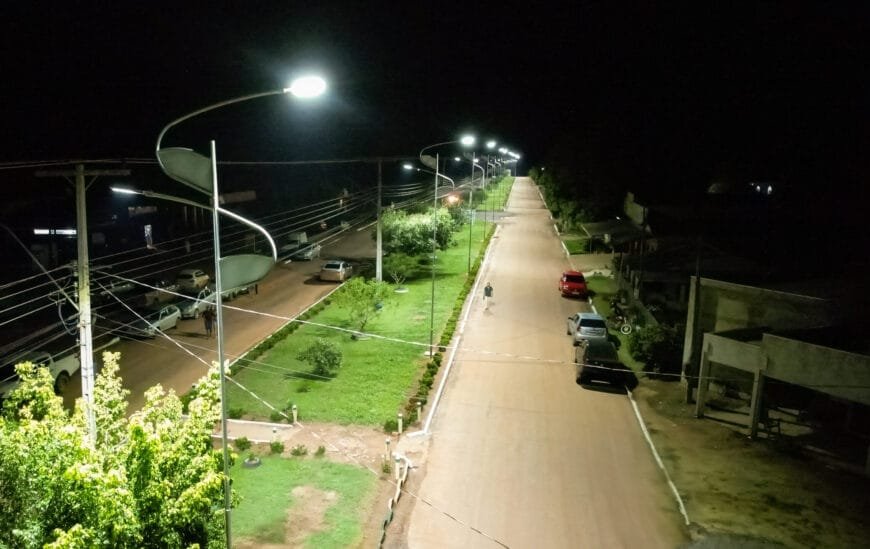 Iluminação pública garante mais segurança e conforto em Bom Sucesso, distrito de Seringueiras