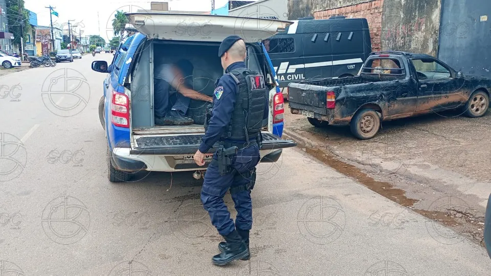 Foragido da Justiça é preso enquanto prestava serviço para a SEOSP em Porto Velho