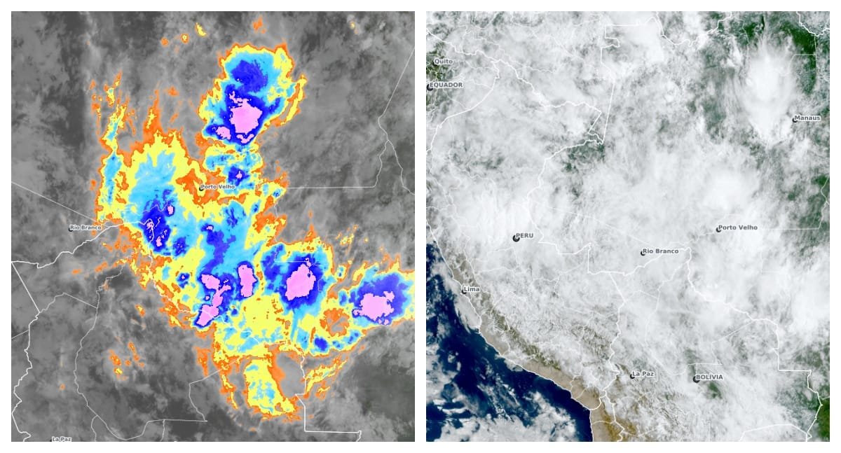 Tempestades intensas avançam pelo final de semana