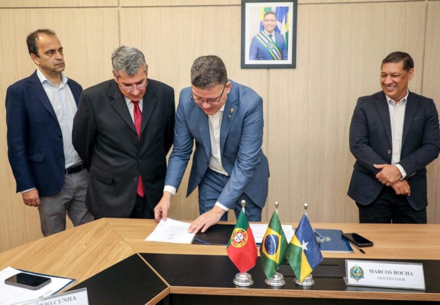 Governo de RO firma acordo de cooperação com Centro Tecnológico de Portugal para projeto de crédito de carbono