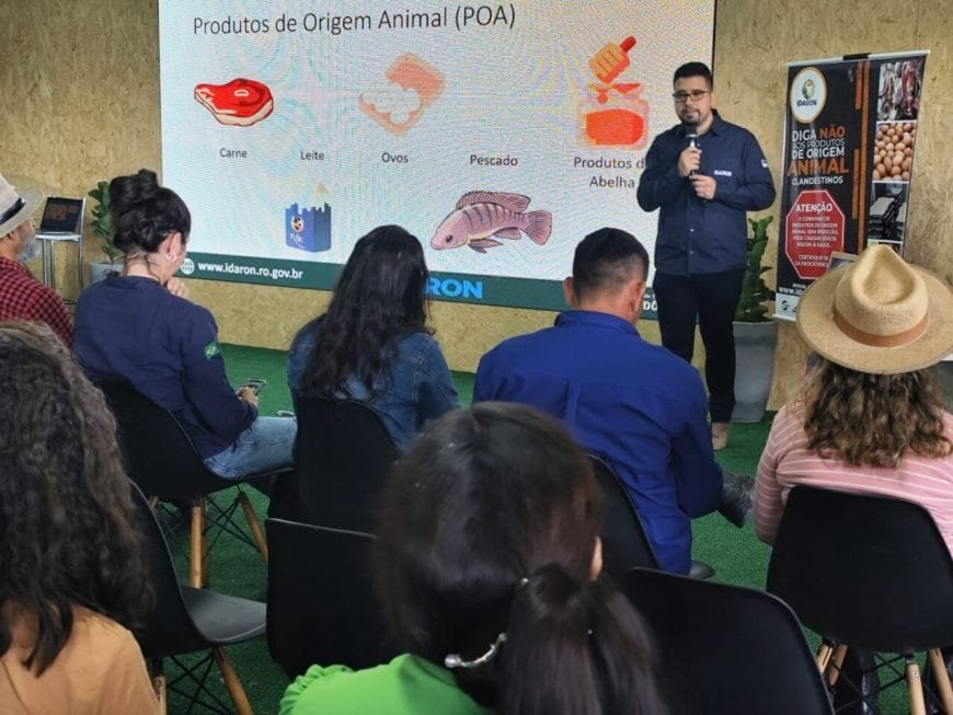 Último dia de oficinas da Idaron destaca transformação digital no campo e combate à clandestinidade de produtos de origem animal