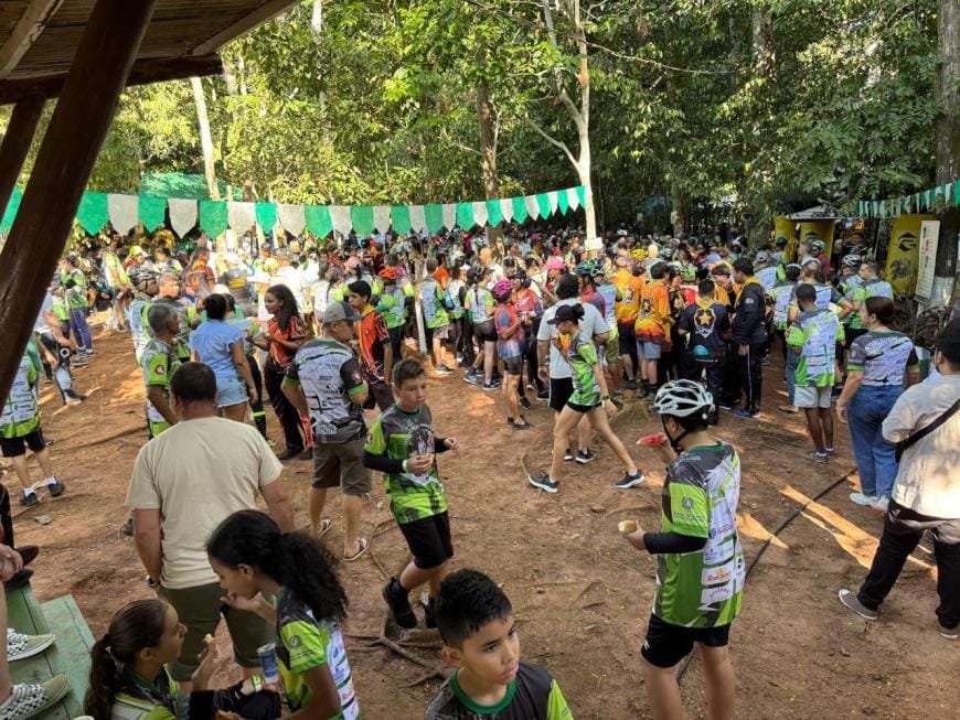Pedalada pela Natureza marca início das atividades da Semana do Meio Ambiente em Alta Floresta d’Oeste