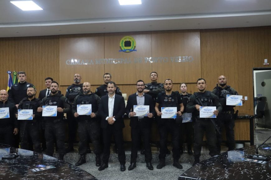 Polícia Penal recebe homenagem em reconhecimento ao  trabalho dos profissionais que atuam  dentro e fora das unidades prisionais do Rondônia