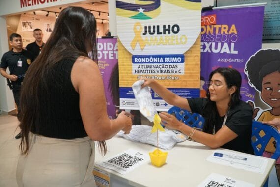 Julho Amarelo 2025 é lançado em Rondônia com foco na eliminação das hepatites virais