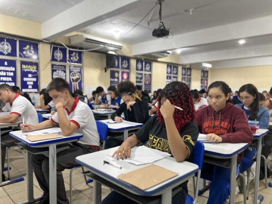 Governo de RO inicia aplicação de simulado do Projeto de Fortalecimento das Aprendizagens