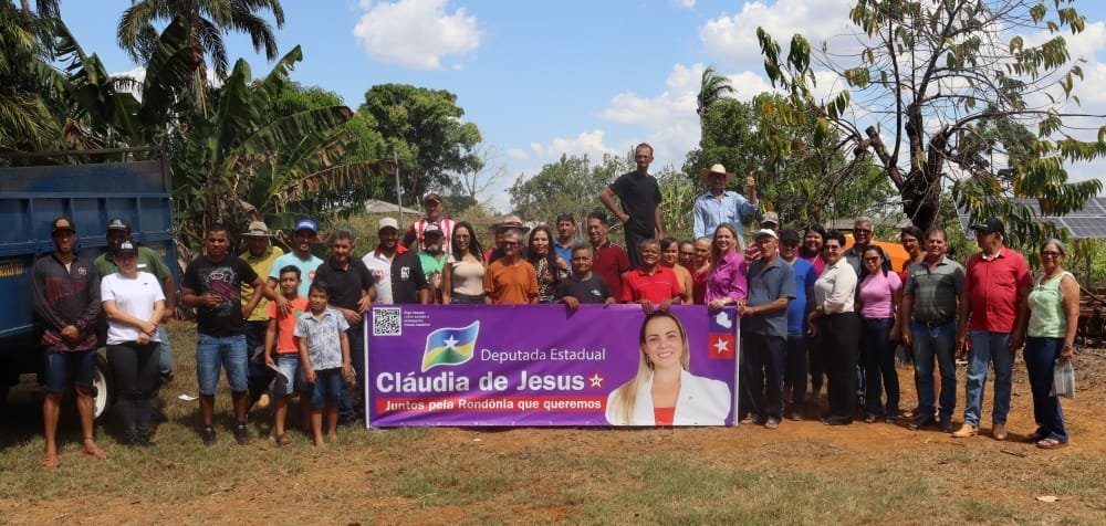 Agricultura familiar de Vale do Anari é fortalecida com entrega de equipamentos de Cláudia de Jesus