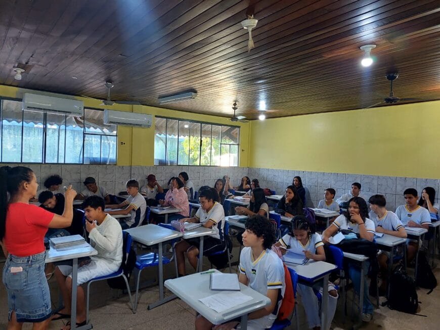 Escolas estaduais de Jaru intensificam preparação para Saeb e Saero com aulões e simulados
