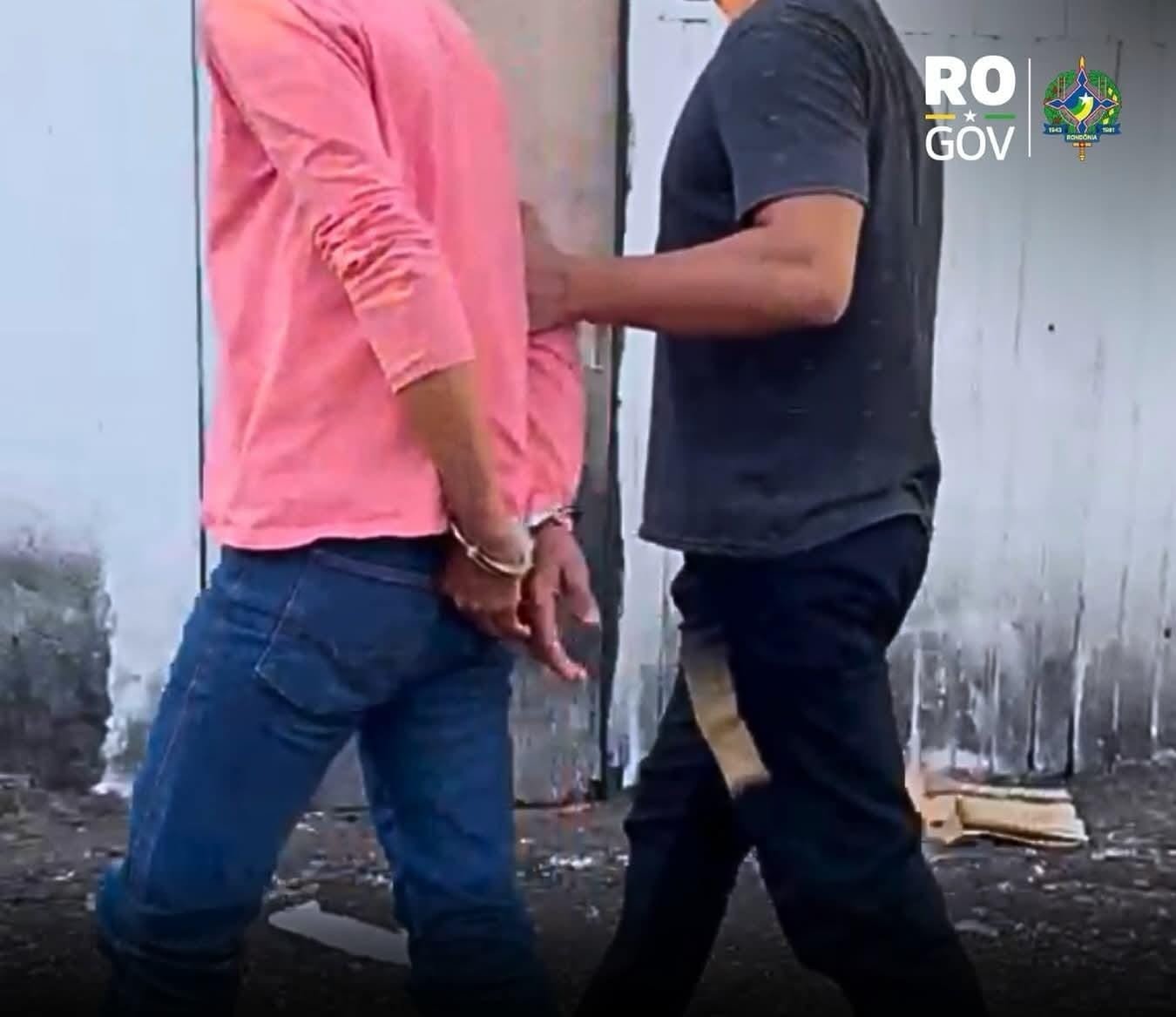 Polícia Civil prende acusado de matar esposa esganada em Candeias do Jamari