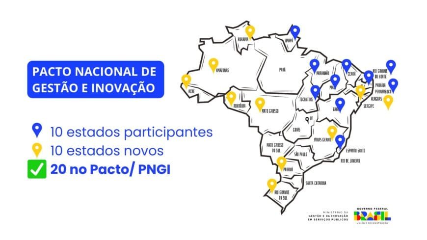Rondônia adere ao Pacto Nacional de Gestão e Inovação e reforça compromisso com modernização da administração pública