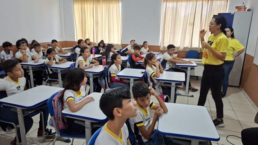 Cidadania no trânsito é fortalecida pelo governo de RO com Projeto Agente Mirim, em Porto Velho