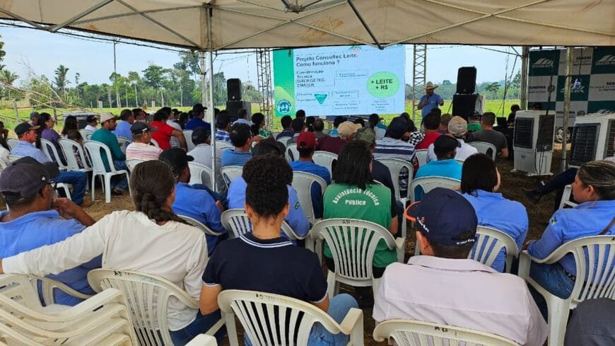 Produtores de Ariquemes batem recorde de produção leiteira com inventivo do governo de RO e ações do Consultec