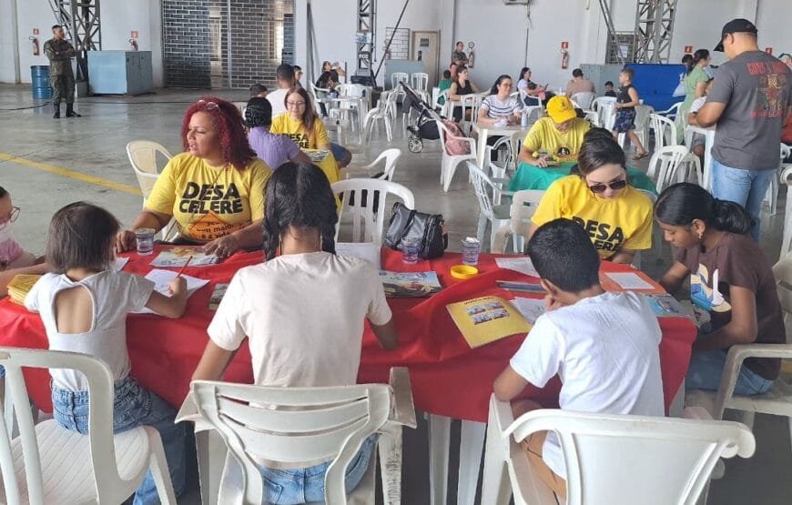 Ações educativas de trânsito alcançaram mais de 1.500 crianças durante fim de semana em Porto Velho