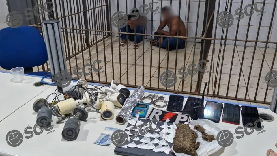 Boca de fumo é desmantelada e dois são presos na zona Leste