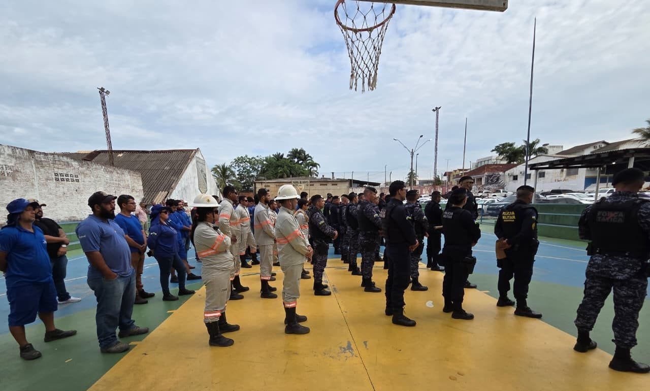 Polícia Militar em parceria com companhias, órgãos municipais e estaduais realizam operação fio desencapado