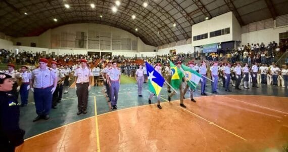Abertura do Joer 2025 em Cacoal destaca o papel do esporte na formação estudantil