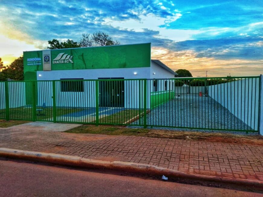 Governo de RO entrega novo escritório local da Emater-RO em Itapuã do Oeste revitalizado e modernizado