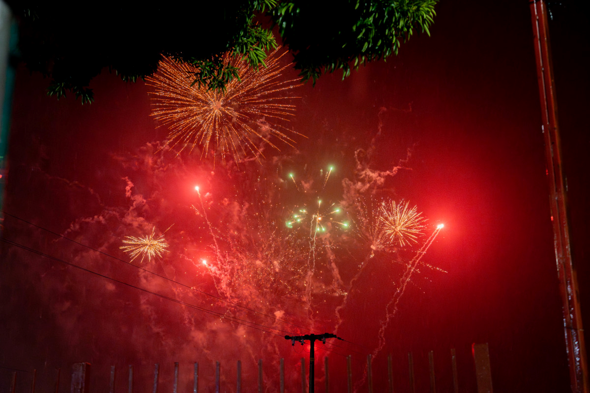 Queima de fogos de oito minutos marcará a virada em Porto Velho