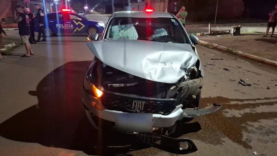 Acidente com feridos termina em prisão por embriaguez no Lagoinha