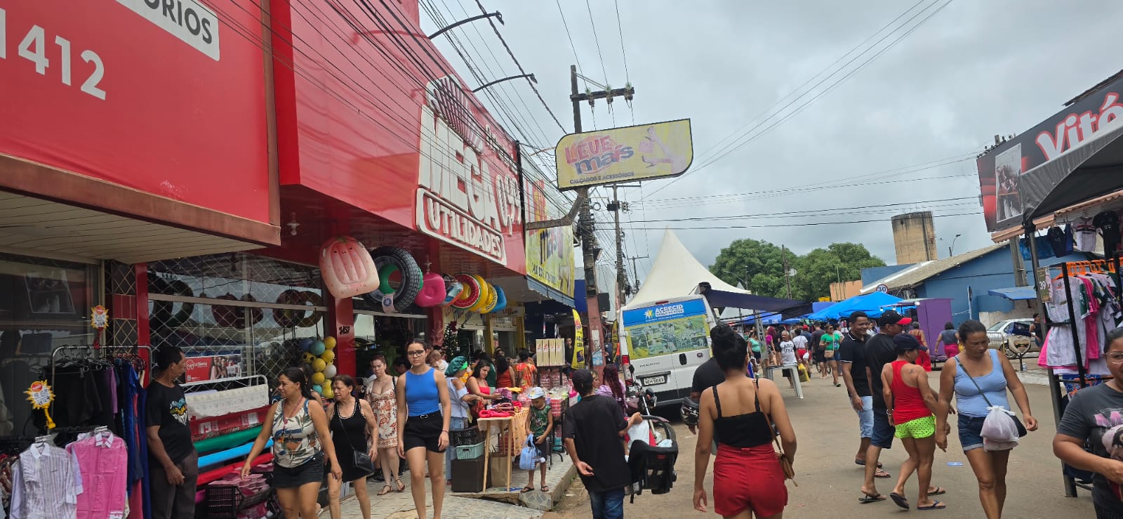 Com apoio da Prefeitura de Porto Velho, Domingão da CDL é aquecido na Zona Leste