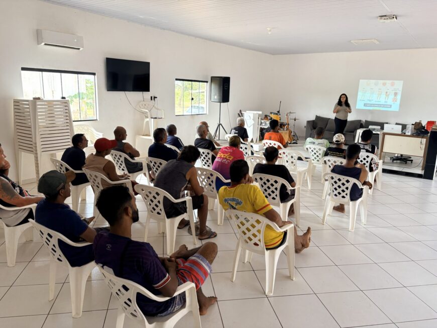Comunidades Terapêuticas de Porto Velho recebem ação de orientação sobre saúde bucal e autocuidado