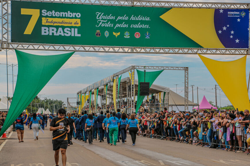Segurança, cidadania e civismo refletem os avanços do governo de Rondônia entre 2019 e 2025