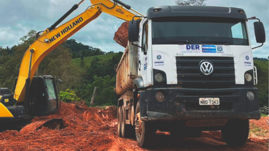 Rodovia 418 recebe melhorias no trecho entre Cacoal e Rondolândia, garantindo mais segurança na trafegabilidade