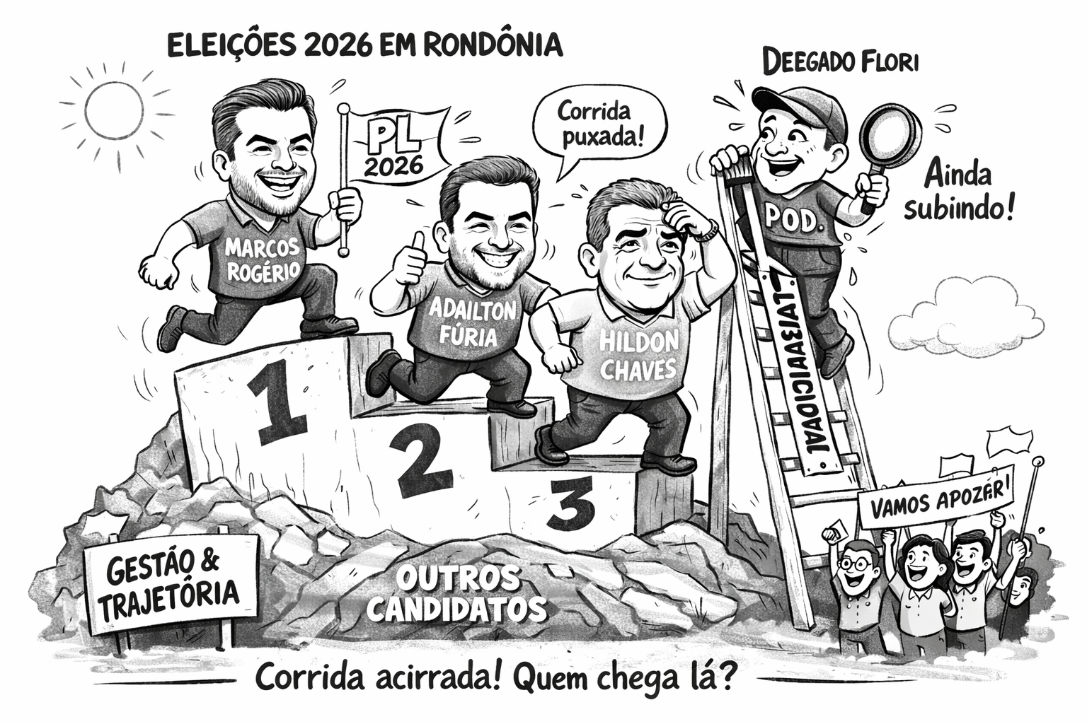 Ilustração/Charge: Paulo de Tarso