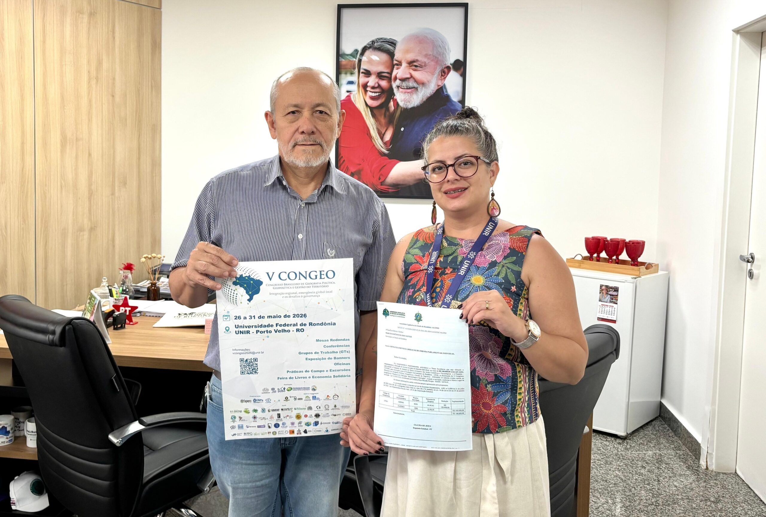 V Congresso Brasileiro de Geografia Política, Geopolítica e Gestão do Território (Congeo) (Foto: Assessoria Parlamentar)