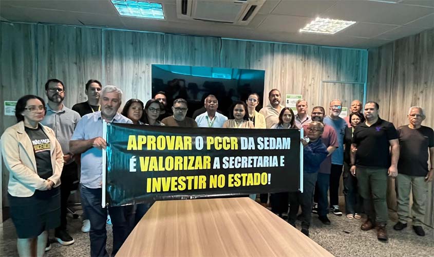 Servidores da SEDAM-RO cobram revisão do PCCR e alertam paralisação