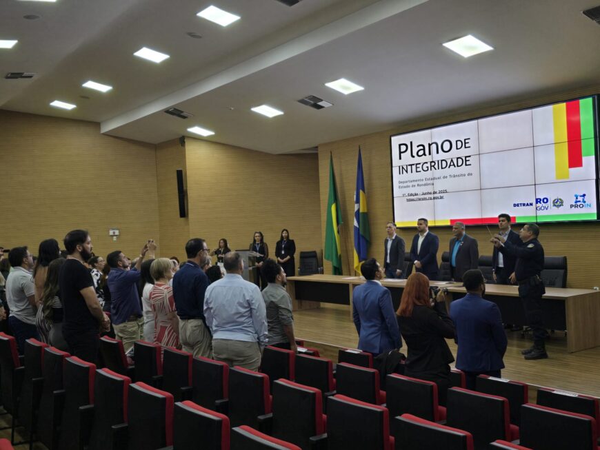 Unidades do governo de RO avançam na publicação de Planos de Integridade e fortalecem a cultura de governança