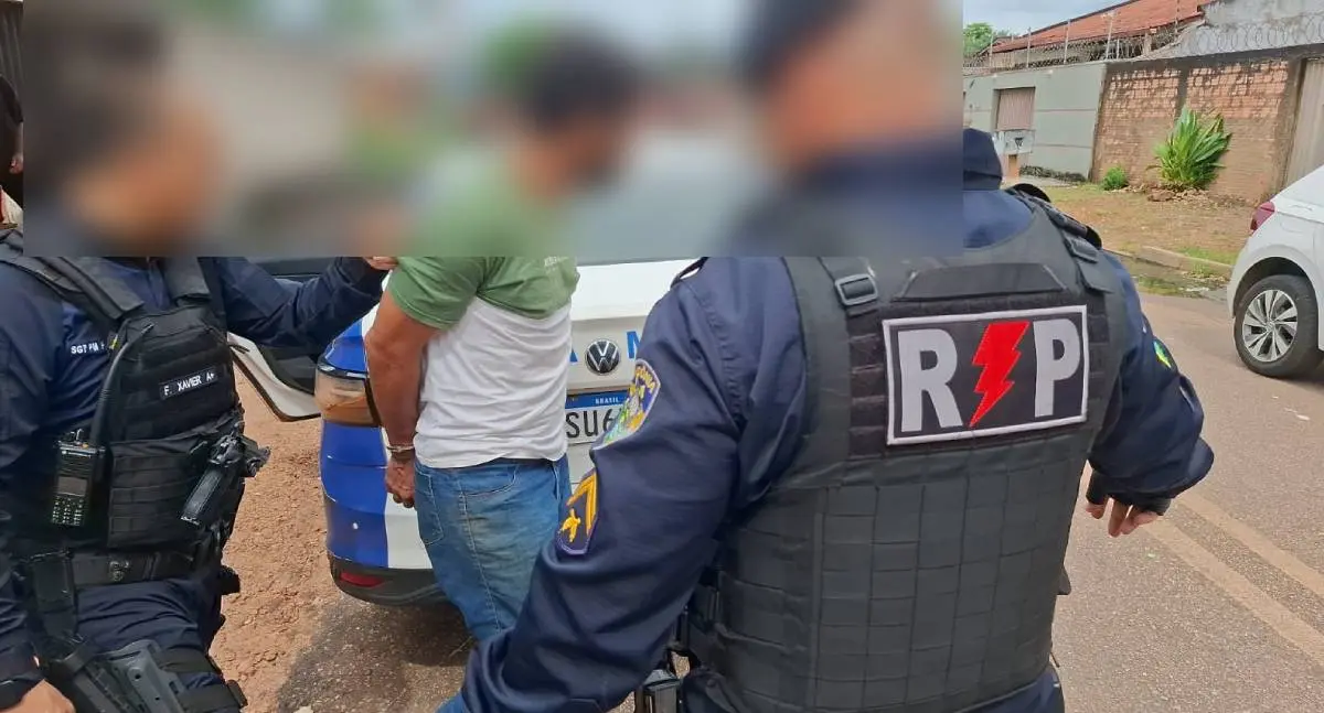 Homem que incendiou casa com ex e crianças é preso em Porto Velho