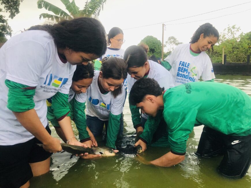 Educação profissional amplia ensino de piscicultura em Rondônia