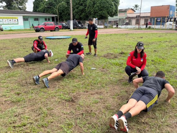 Teste de Aptidão Física avalia policiais penais do  GAPE em municípios de Rondônia