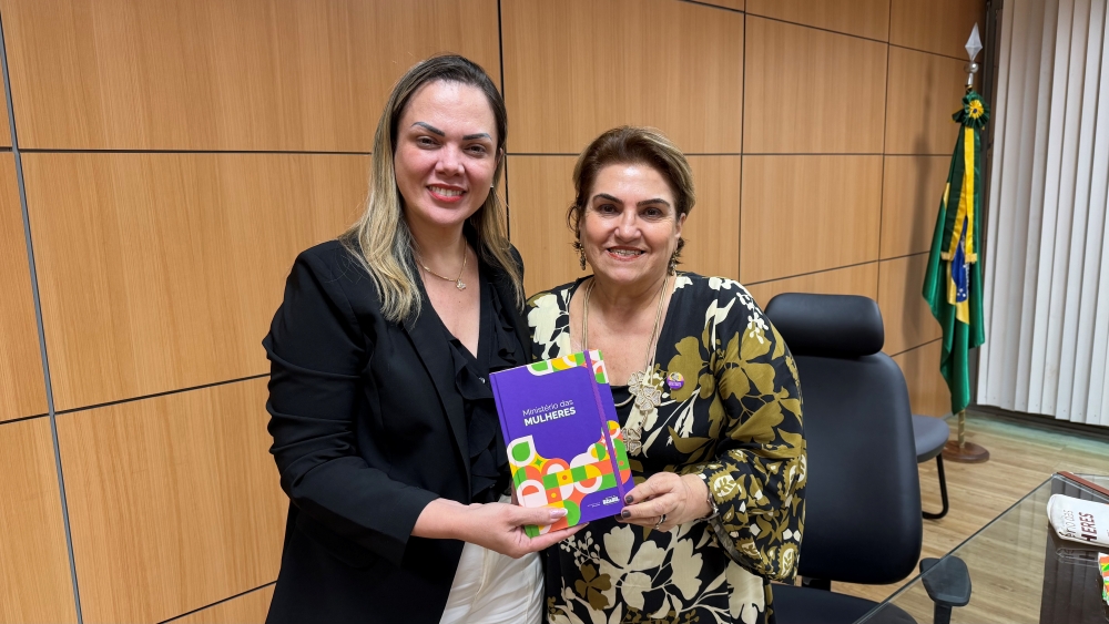 Centro de Referência da Mulher em Ji-Paraná avança após reunião entre Cláudia de Jesus e ministra Márcia Lopes