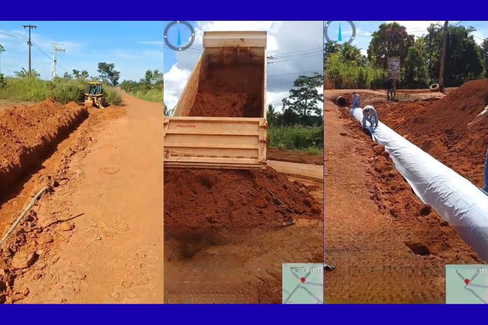 Avanço na infraestrutura: Pedido do vereador Adalto de Bandeirantes garante melhorias em estrada do Distrito