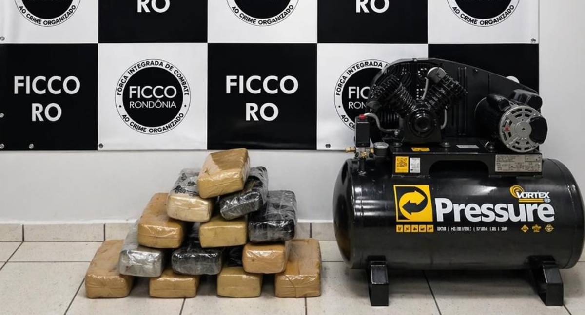 Operação integrada apreende 13 kg de maconha e prende suspeita em Porto Velho