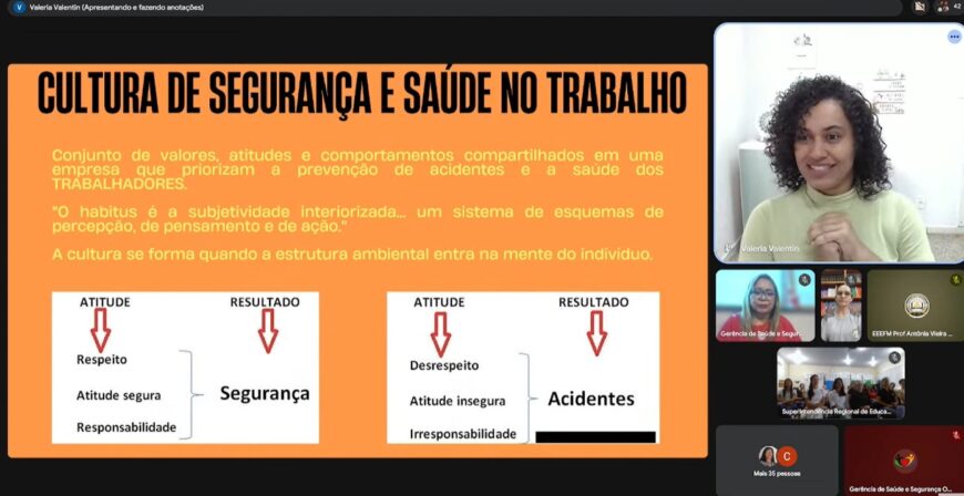 Workshop on-line da Campanha Abril Verde amplia conscientização sobre saúde e segurança no trabalho