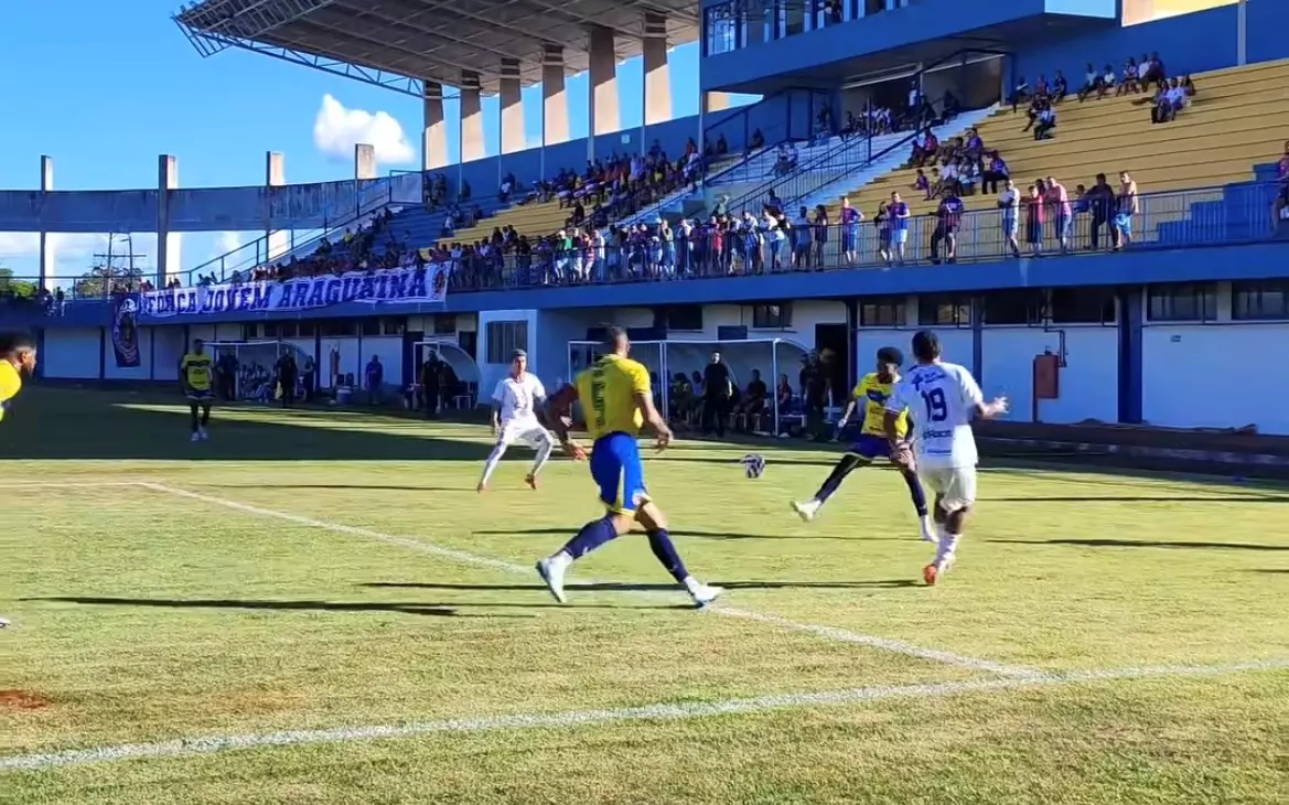 Gazin Porto Velho abre o placar, mas cede empate ao Araguaína nos acréscimos