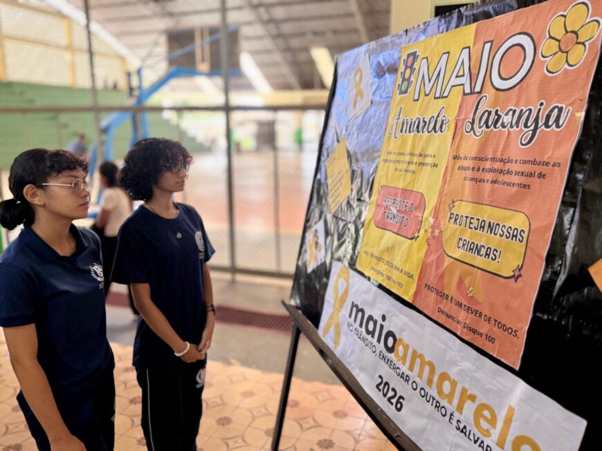 Campanha Maio Laranja no ambiente educacional reforça a conscientização sobre a proteção infantil