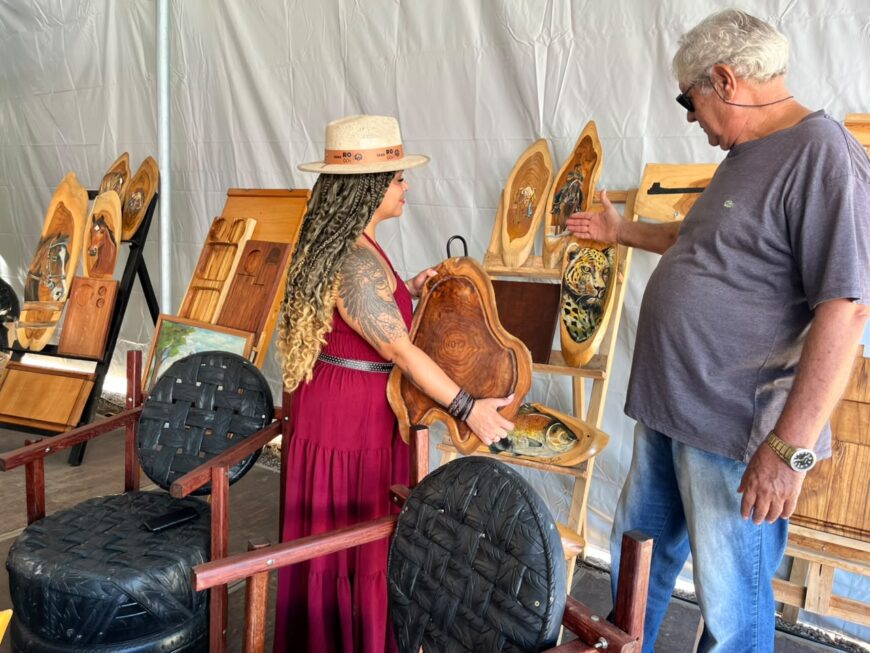 Artesanato do estado fortalece economia criativa e ganha visibilidade na 13ª Rondônia Rural Show Internacional