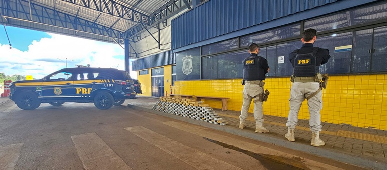 PRF em Rondônia apreende cerca de 200 kg de entorpecentes em Vilhena