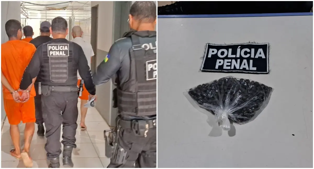 Apenados são flagrados com drogas no Urso Panda
