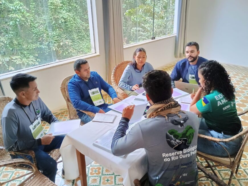 Plano de Manejo da Reserva Biológica Rio Ouro Preto avança com oficina participativa em Guajará-Mirim