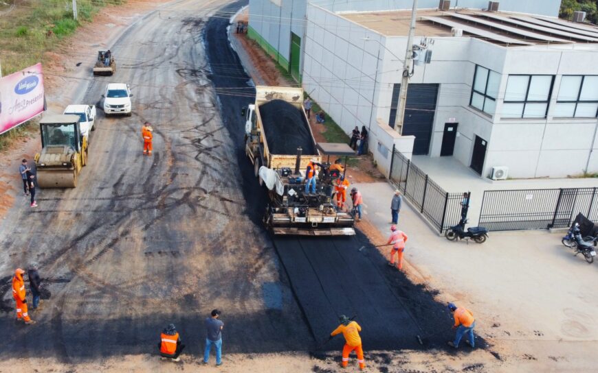 Linha 625 recebe obras de pavimentação do governo de RO e ganha nova infraestrutura viária