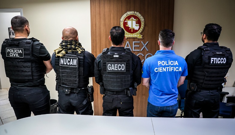 A ação contou com equipes do MPRO, MP do Acre, PM e Polícia Penal
