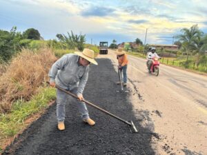 Manutenção da RO-481 é concluída pelo governo de RO e garante mais segurança e trafegabilidade viária