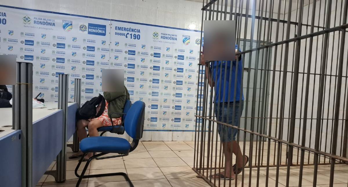 Casal é detido por suspeita de furto em atacado