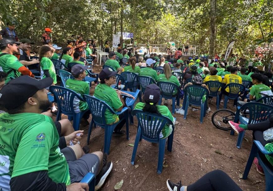 Conscientização ambiental é fomentada com realização da 5ª Pedalada pela Natureza em Alta Floresta d’Oeste